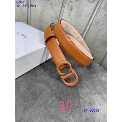 Dior Belts 3.0 Width 030
